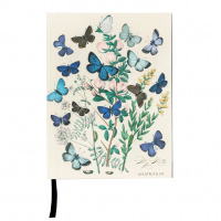 Koustrup & Co. notesbog - sommerfugle