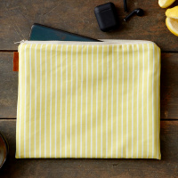 Koustrup & Co. iPad sleeve - stribet gul