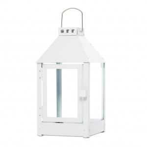 A2 Living lanterne, hvidlakeret stål - 33 cm