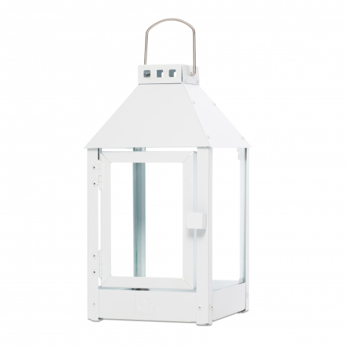 A2 Living lanterne, hvidlakeret stål - 33 cm