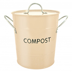 Eddingtons kompostspand, 2,8 L - creme