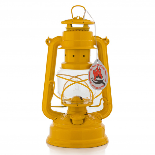 Feuerhand petroleumslampe - signalgul