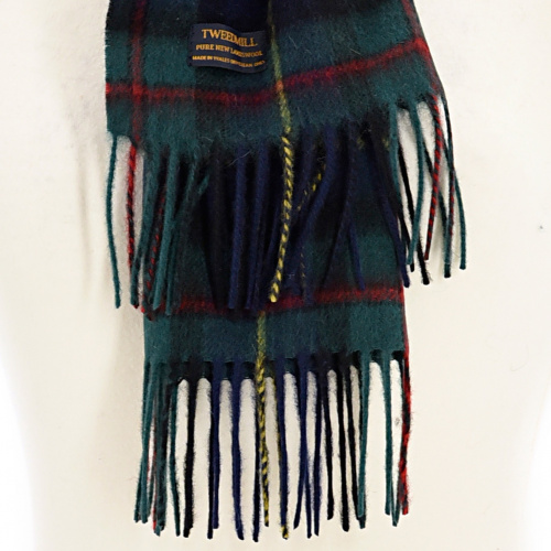 Tweedmill tørklæde i lammeuld - Hunting McLeod