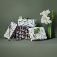 Koustrup & Co. gavepapir - blomster og urter
