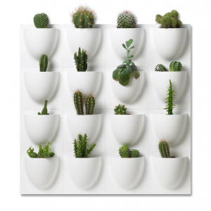 VertiPlants Mini vægkrukke - hvid