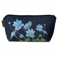 Koustrup & Co. kosmetikpung m. bund - blå anemone
